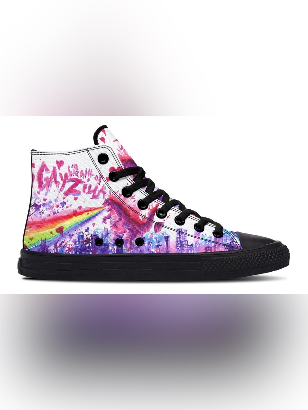 Wrath of Gayzilla High Tops